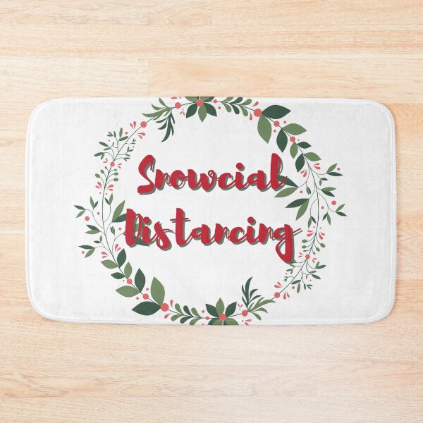 Item preview, Snowcial Distancing designed and sold by AnnaAndVibes.