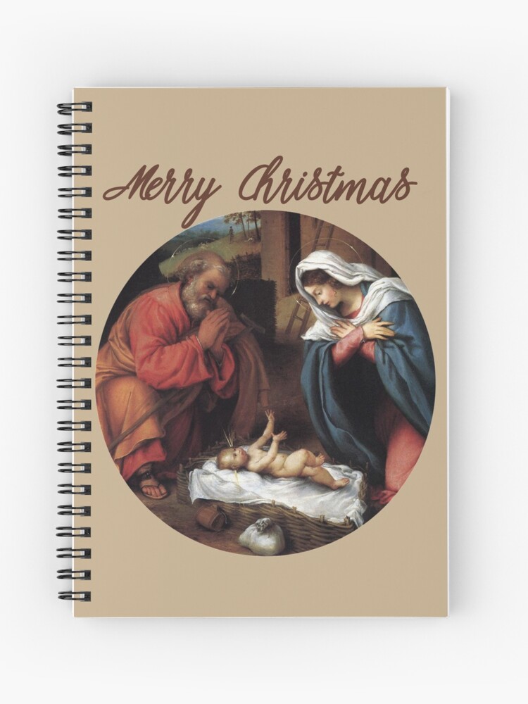 Nativity Play | Spiral Notebook