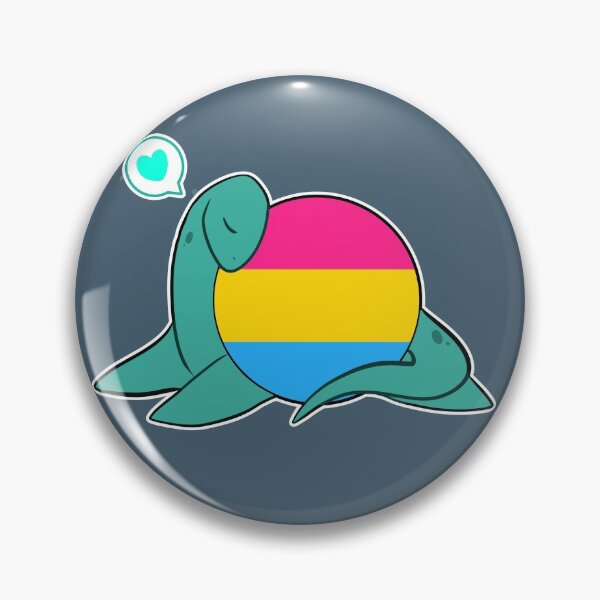 Item preview, Nessie Pansexual pride designed and sold by Dinojames.