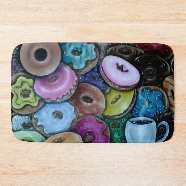 Item preview, Delicious donuts and hot coffee to enjoy the afternoon designed and sold by decasoart.