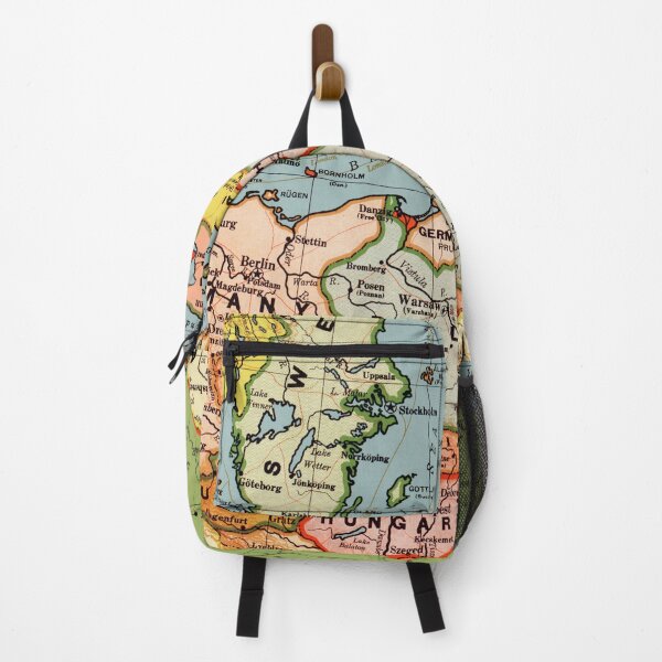 Item preview, Vintage Map of Europe designed and sold by SFTStudio.