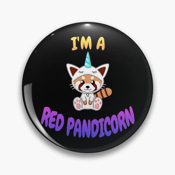 Item preview, I'm a Red Pandicorn designed and sold by Cute  Pawz.