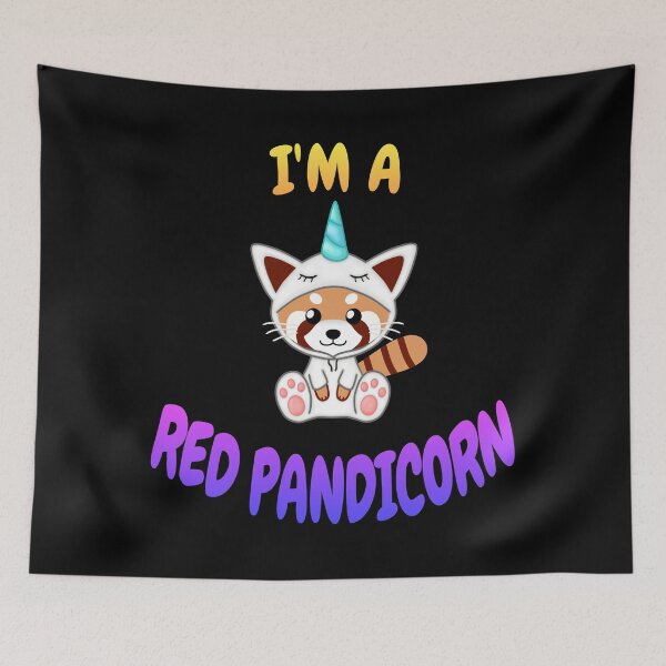 Item preview, I'm a Red Pandicorn designed and sold by Cute  Pawz.