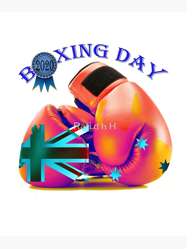 "boxing day 2020" Poster by rafihanna Redbubble