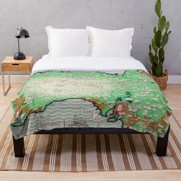 Item preview, Vintage Map of Australia designed and sold by SFTStudio.