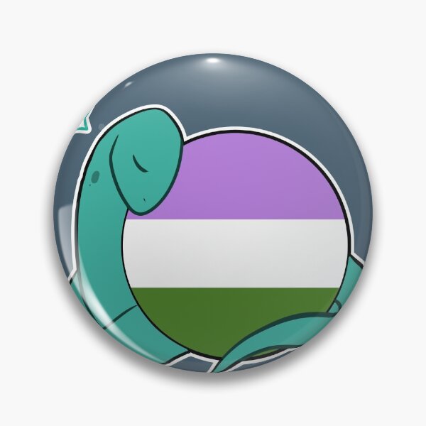Item preview, Nessie Genderqueer pride designed and sold by Dinojames.