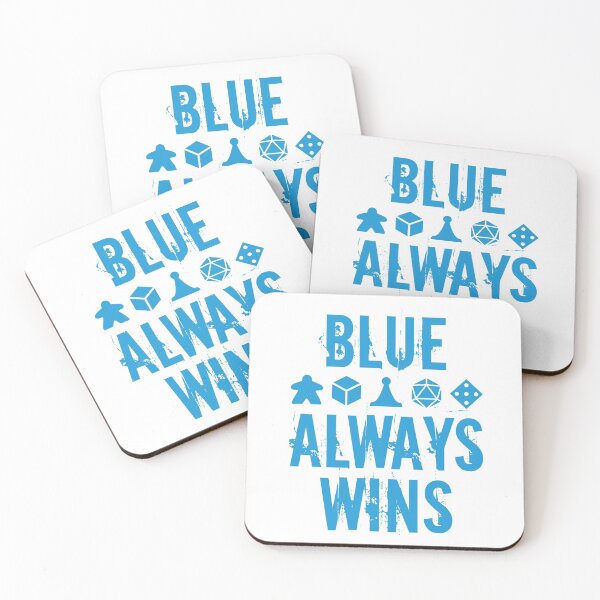 Item preview, Blue Always Wins designed and sold by wincondition.