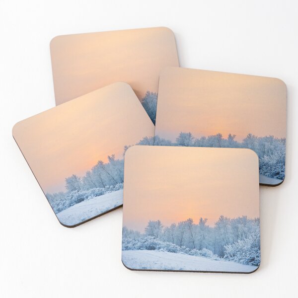 Item preview, Snowy Sunset designed and sold by Mooscellaneous.