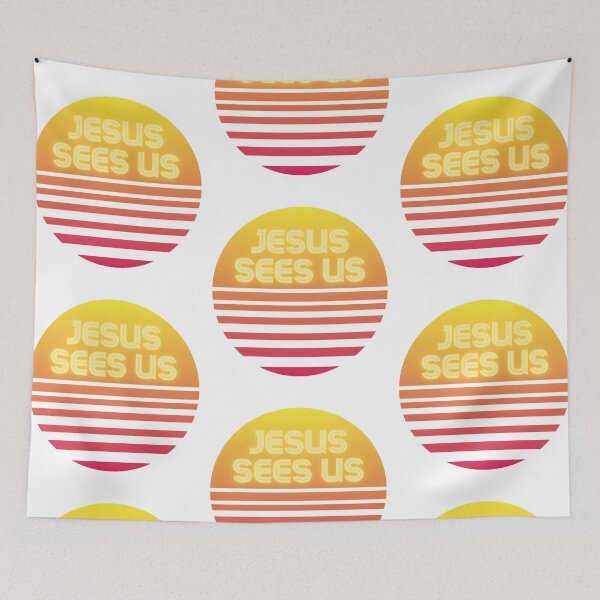 Item preview, Jesus Sees Us - Sunset designed and sold by miTeless seDign.