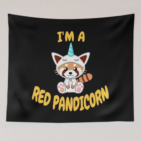 Item preview, I'm a Red Pandicorn designed and sold by Cute  Pawz.