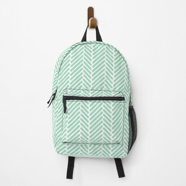 Item preview, Herringbone Mint Green 2 designed and sold by ProjectM.