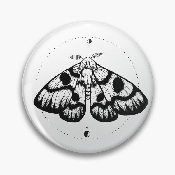 Item preview, Moth designed and sold by Thewonkycanvas.