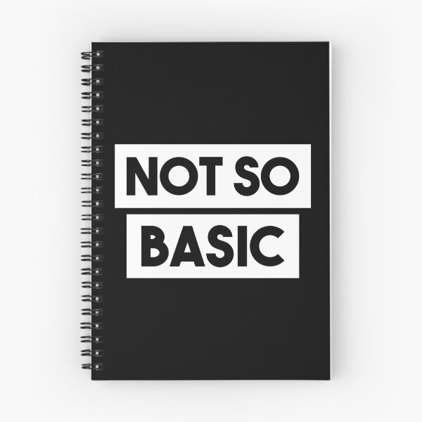 Item preview, Not So Basic designed and sold by anass002.