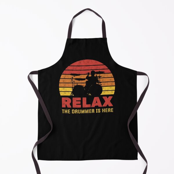 Item preview, RELAX The Drummer Is Here designed and sold by Petra Becker.