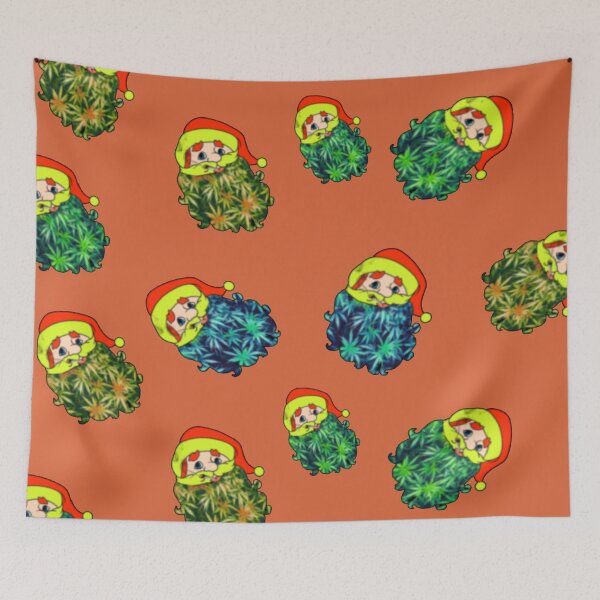 Item preview, Ganja Santa Pattern Design designed and sold by bobla25.