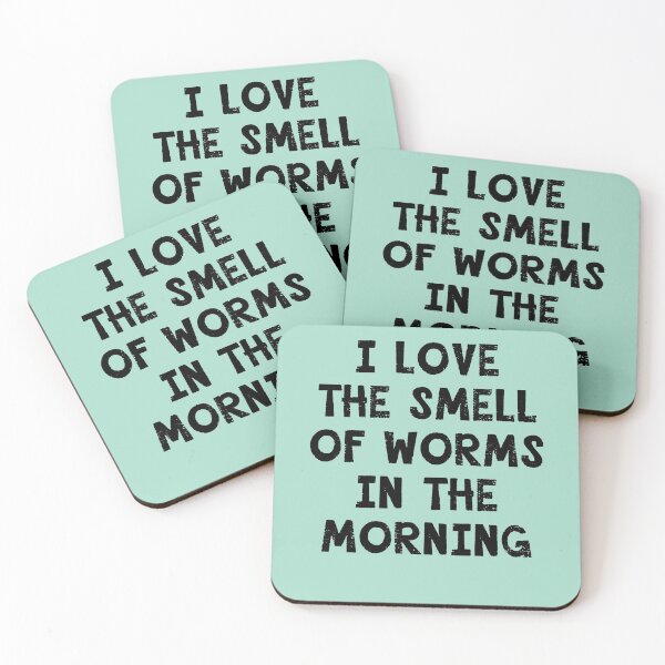 Item preview, I Love the Smell of Worms in the Morning designed and sold by Greenbaby.