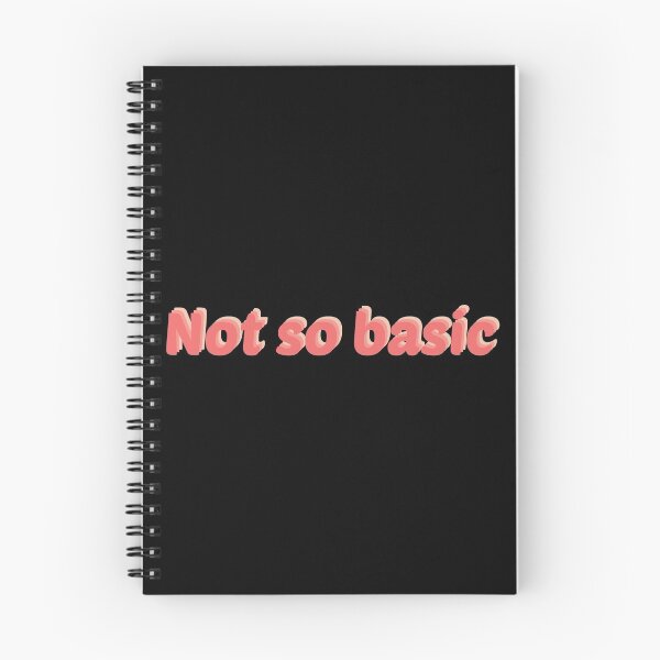 Item preview, Not So Basic designed and sold by anass002.