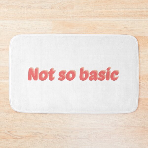 Item preview, Not So Basic designed and sold by anass002.