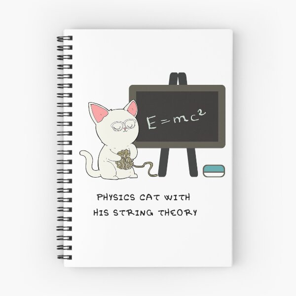 Item preview, Physics Cat with his string theory designed and sold by Serotonin4u.