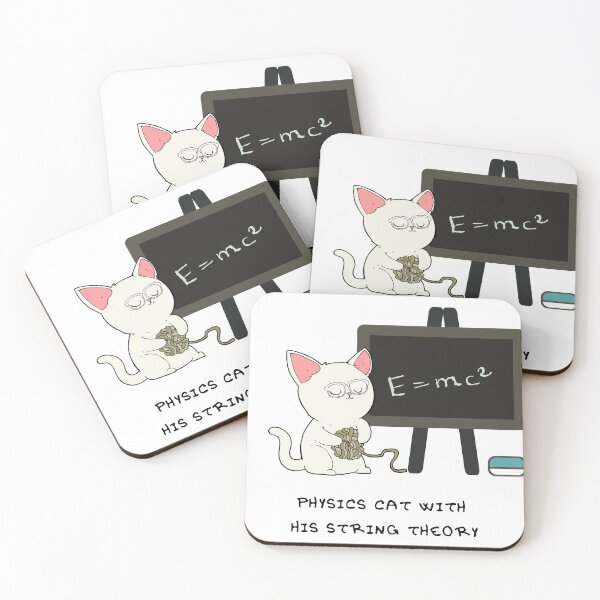 Item preview, Physics Cat with his string theory designed and sold by Serotonin4u.