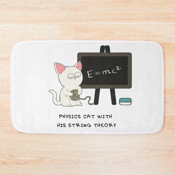 Item preview, Physics Cat with his string theory designed and sold by Serotonin4u.
