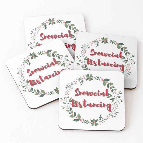 Item preview, Snowcial Distancing designed and sold by AnnaAndVibes.