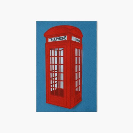 London Red Phone Booth Dictionary Art Print Architecture 