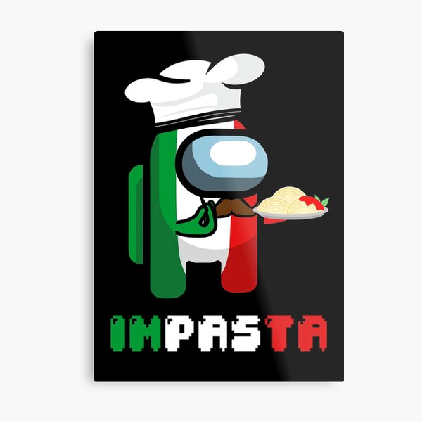 Impasta Metal Print