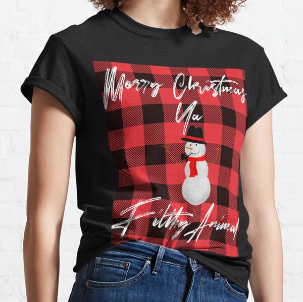 Merry Christmas ya filthy animal Classic T-Shirt