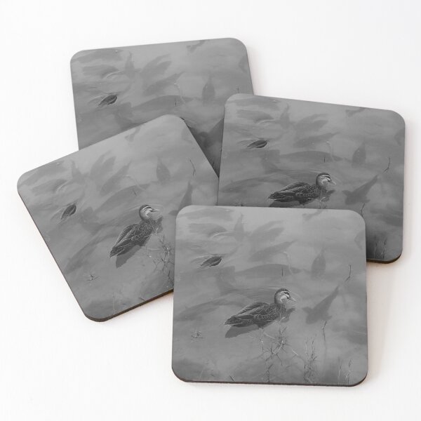 Item preview, Solitary Duck in a Fishpond designed and sold by Annalucia.
