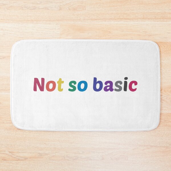 Item preview, Not So Basic designed and sold by anass002.