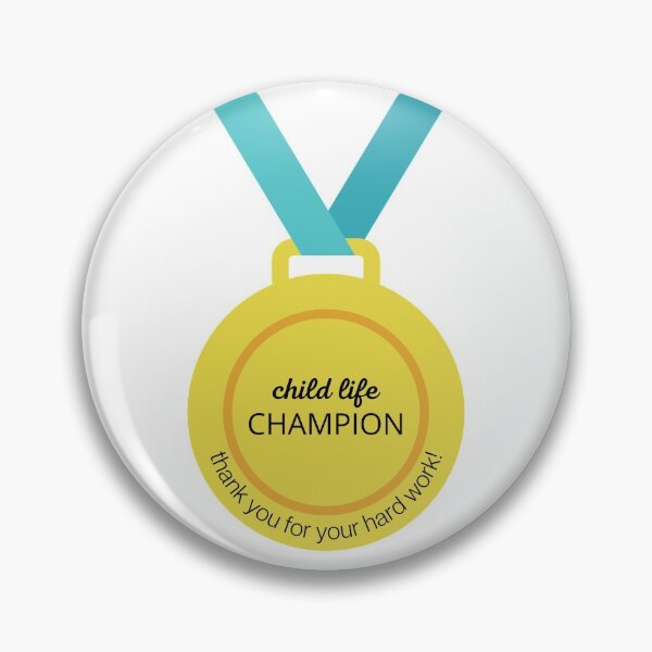 Item preview, child life champion medal designed and sold by agabrielle97.