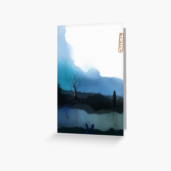 Item preview, Lake's landscape designed and sold by Enigmay.