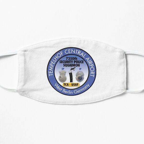 7350th Security Police Squadron, SP/IP Tempelhof Central Airport - TCA Flat Mask