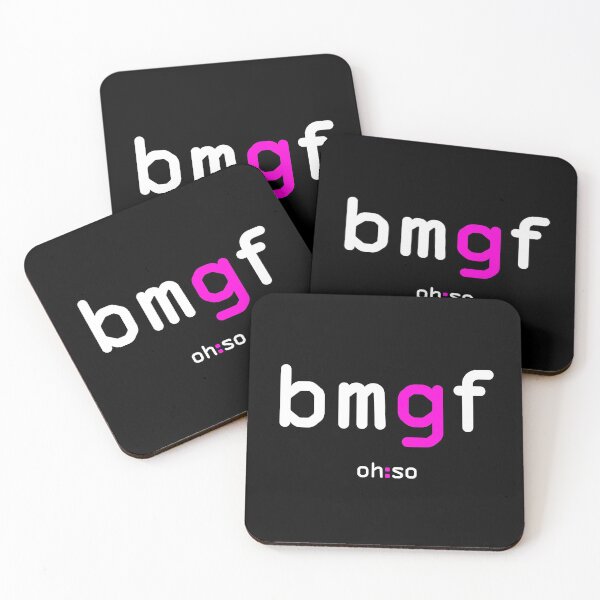 Item preview, BMGF Make a statement or go ironic with cute text-speak. designed and sold by oh-so.