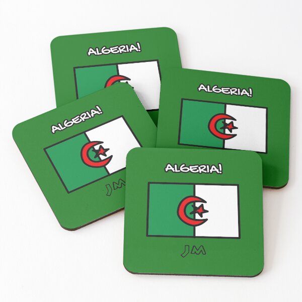 Item preview, Algerian Flag Drawn designed and sold by jesumedina.