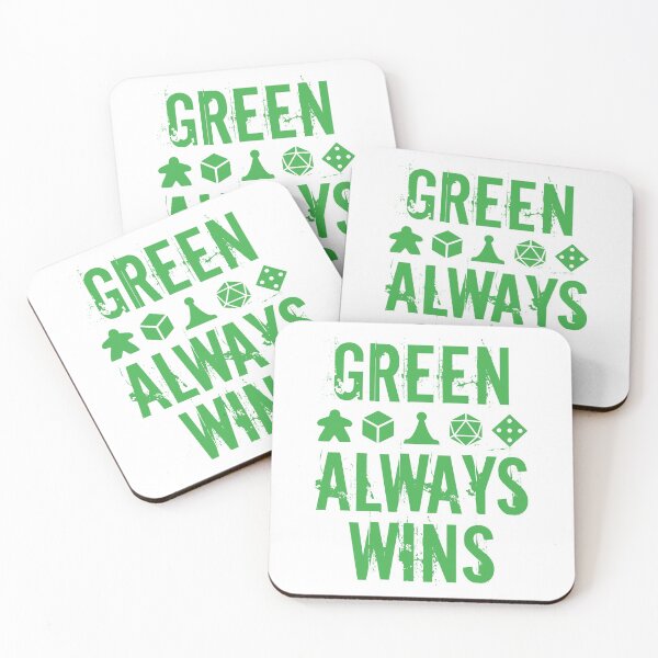 Item preview, Green Always Wins designed and sold by wincondition.