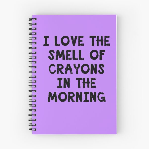 Item preview, I Love the Smell of Crayons in the Morning designed and sold by Greenbaby.