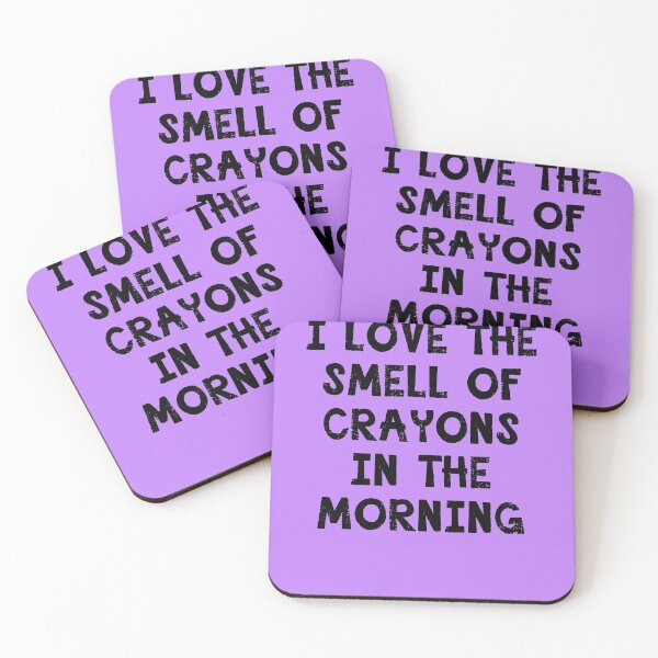 Item preview, I Love the Smell of Crayons in the Morning designed and sold by Greenbaby.