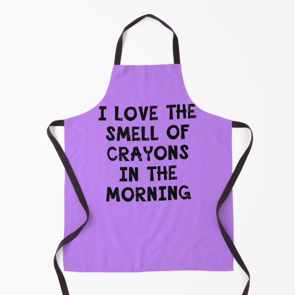 Item preview, I Love the Smell of Crayons in the Morning designed and sold by Greenbaby.