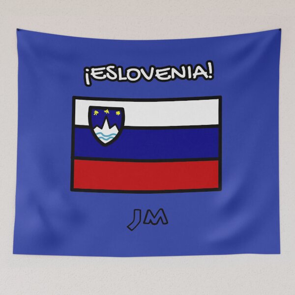 Item preview, Flag of Slovenia Drawn designed and sold by jesumedina.