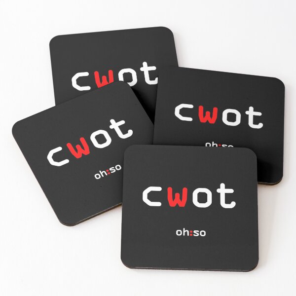 Item preview, CWOT Make a statement or go ironic with angsty text-speak. designed and sold by oh-so.