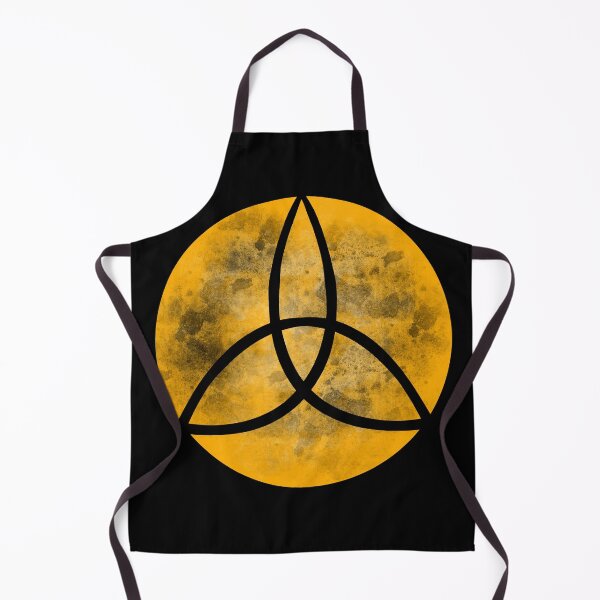 Item preview, Trinity Knot and a harvest moon designed and sold by Kcinnik.