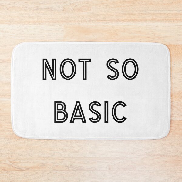 Item preview, Not So Basic designed and sold by anass002.