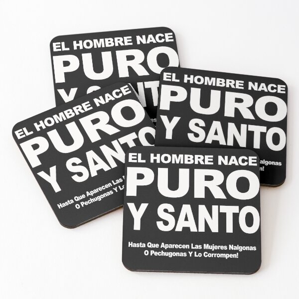 Item preview, el hombre es santo designed and sold by Tony Cabralre.