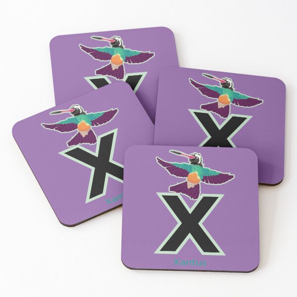 Item preview, X for Xantus (or Hummingbird) designed and sold by timmyce.