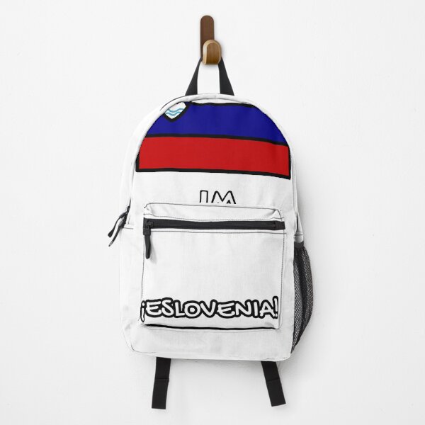 Item preview, Slovenia Flag Drawn White designed and sold by jesumedina.