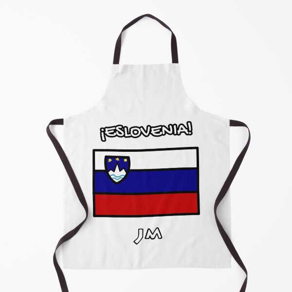 Item preview, Slovenia Flag Drawn White designed and sold by jesumedina.