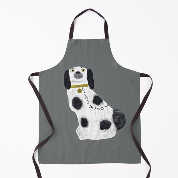 Item preview, Staffordshire China dog on grey 1 designed and sold by marthaseahorse.