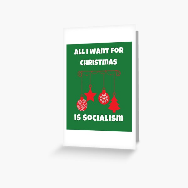 Item preview, Socialism for Christmas designed and sold by Zoranzi.